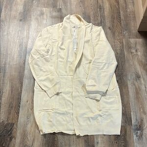 Grace Karin women’s beige open front cover XL